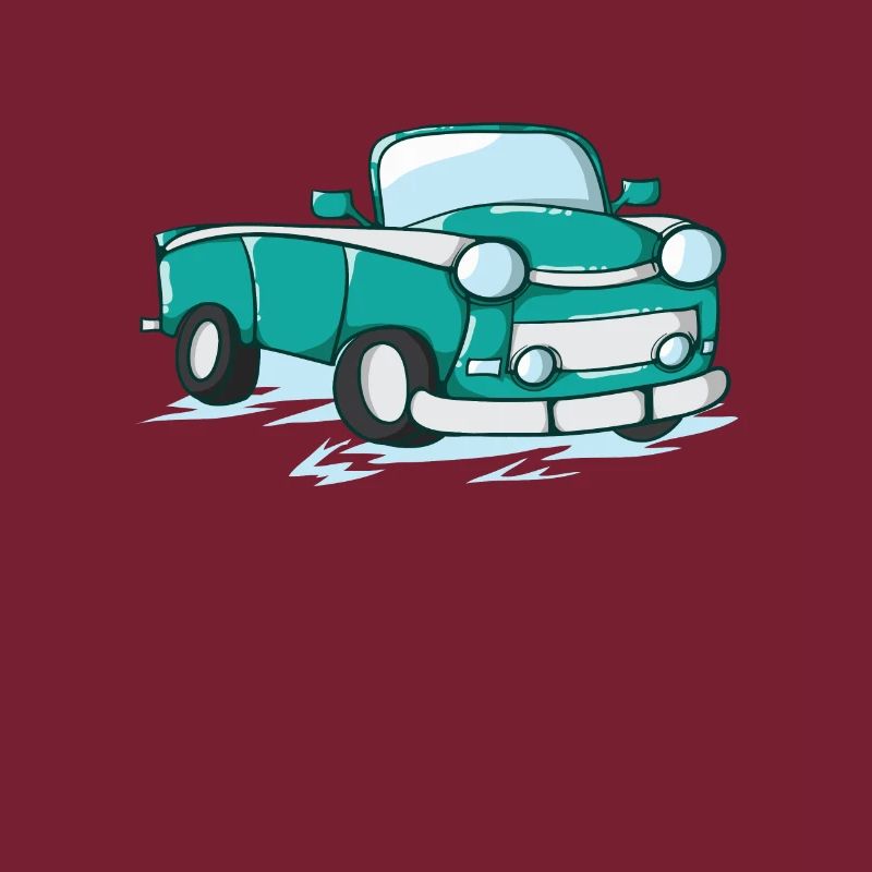 Auto Trabi as a comic