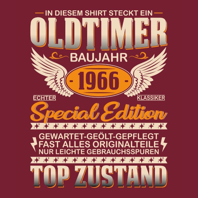 Nostalgie 1966 Geschenk