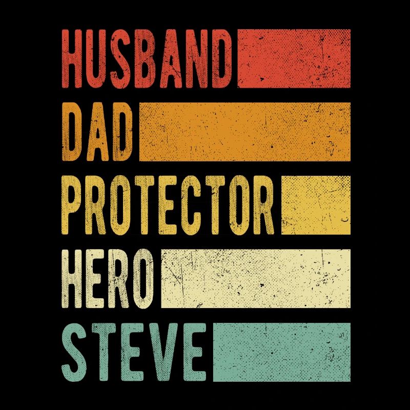Steve Name Papa Geschenk