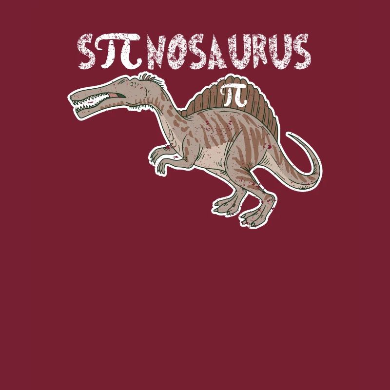 Funny Spinosaurus Pi Day Math Dinosaur