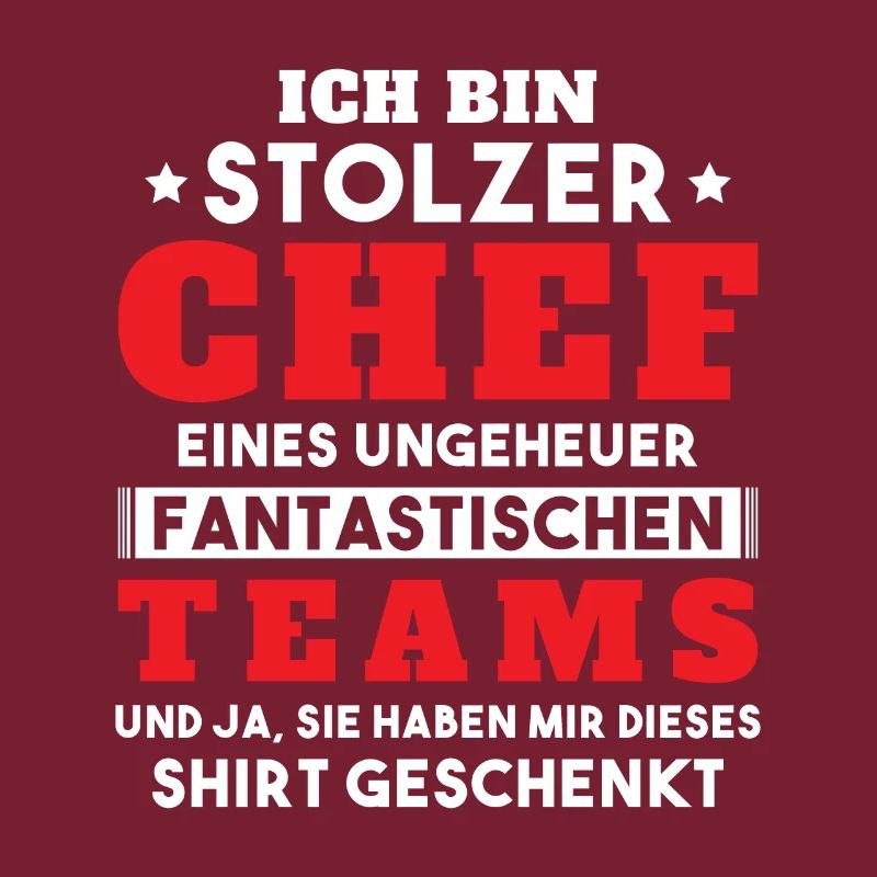 Ich bin Stolzer Chef Geschenkidee