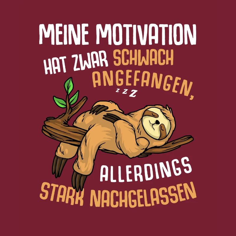 My motivation started off weak