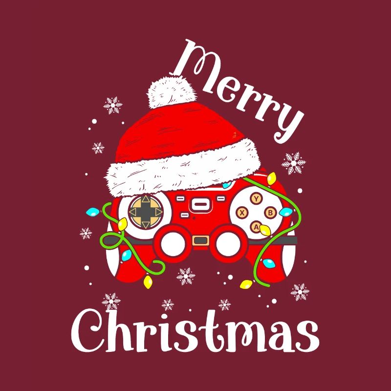 Spielkonsole Controller Weihnachtsmann