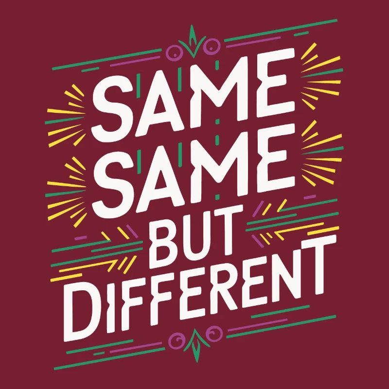 Same Same But different Thailand Traveller Rucksack