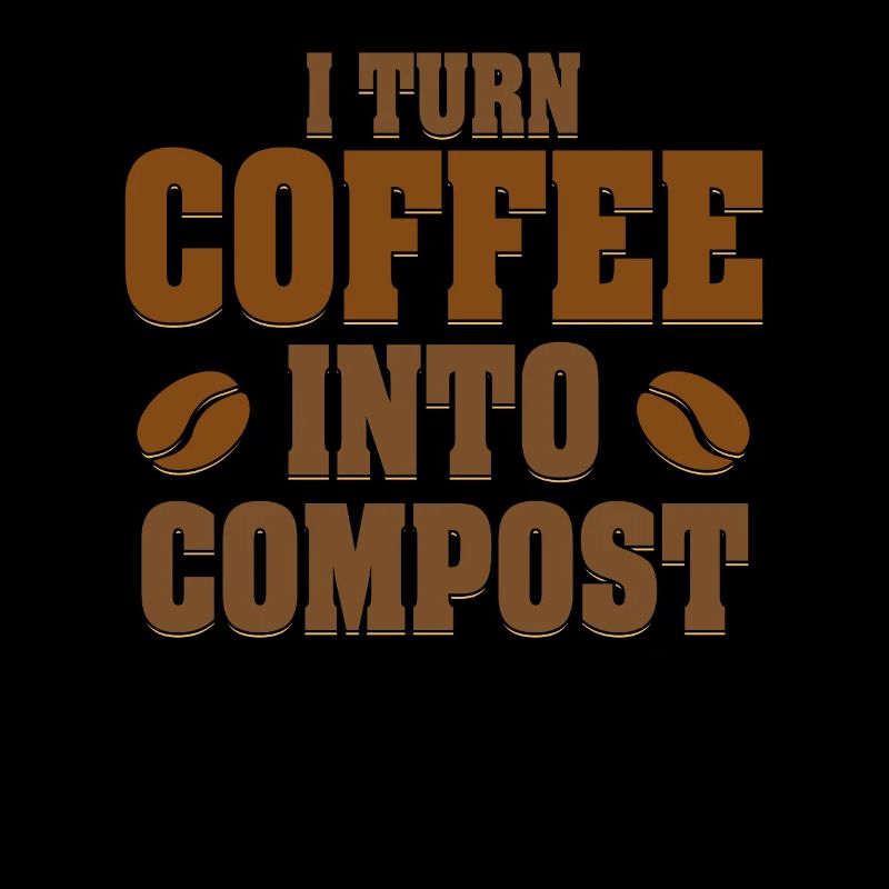 Ich verwandle Kaffee in Kompost Blue Planet