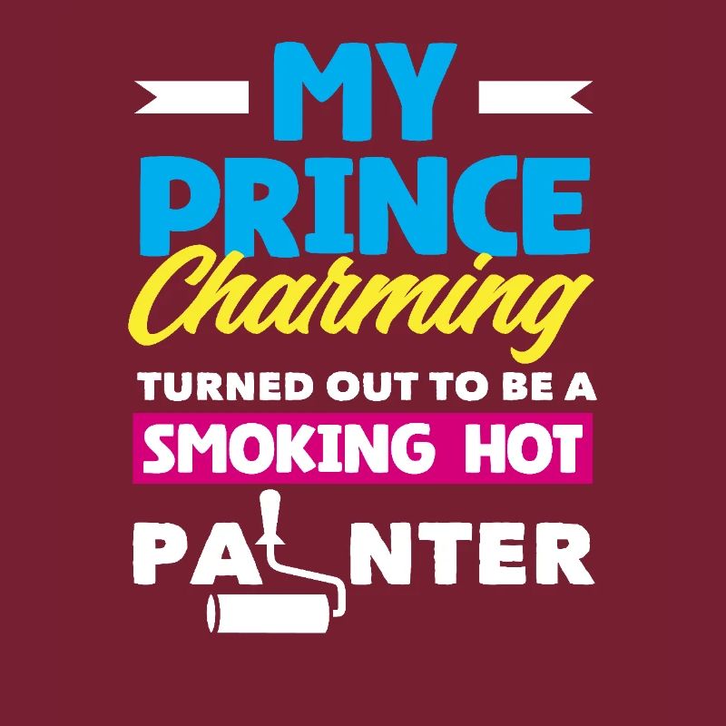 My Prince Charming is a hot painter