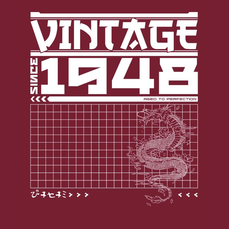 Samurai Legacy Since 1948 - 77. Geburtstag Drache