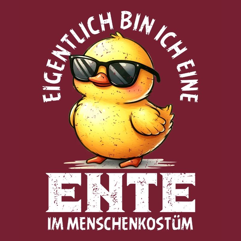 Karneval Kostüm EIGENTLICH BIN ICH EINE ENTE
