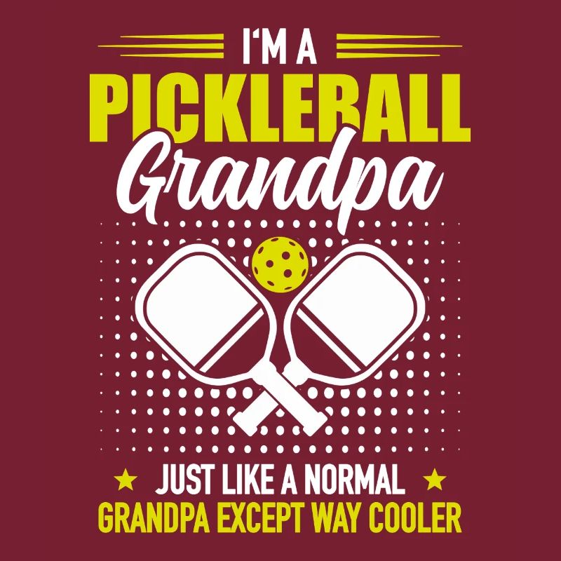 Opa Pickleball Spieler Dinking Team Geschenk