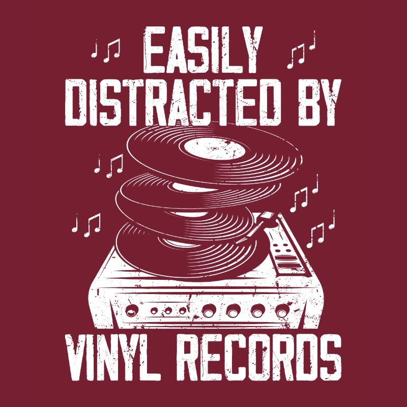 Facilement distrait par les disques vinyles Vint