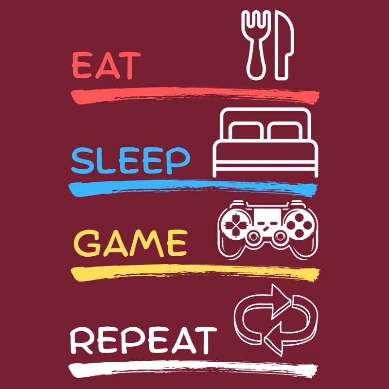 Eat Sleep Game Repeat