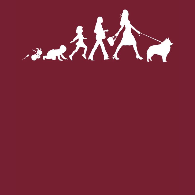 Schipperke Geschenke Grow Evolution Frau