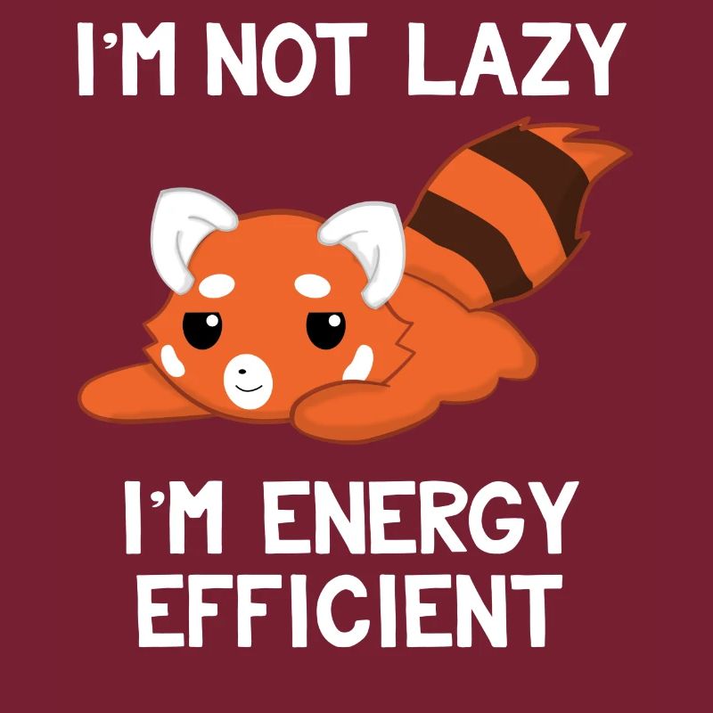 Red Panda - Energy Efficient - Environment - Lazy