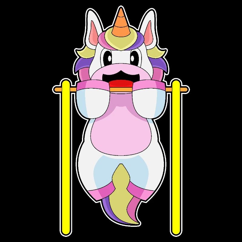 Licorne Bodybuilder Tractions Musculation