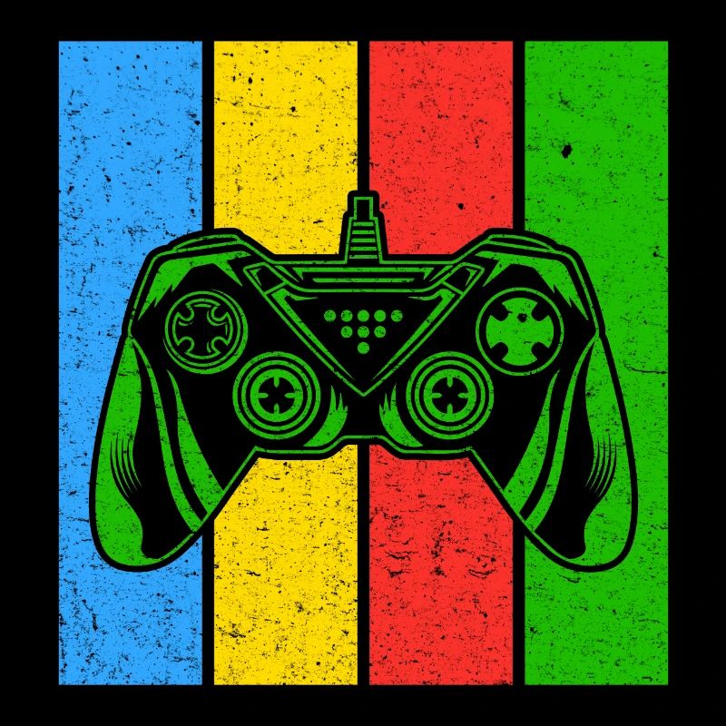 Vintage Retro Gaming Controller