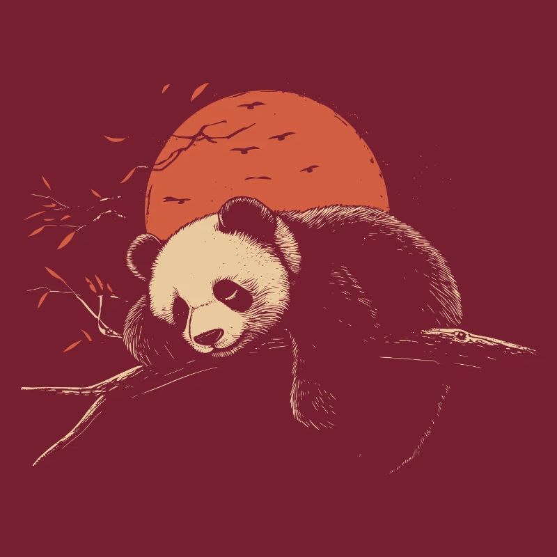 Schlafender Panda