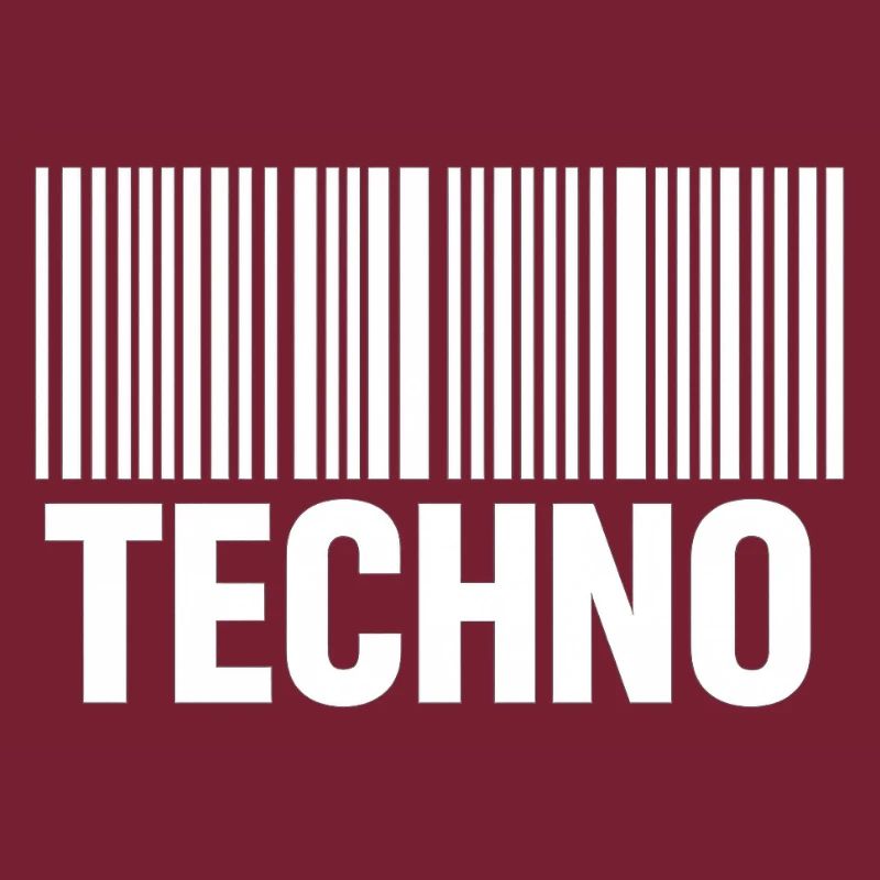 Techno Barcode Muster