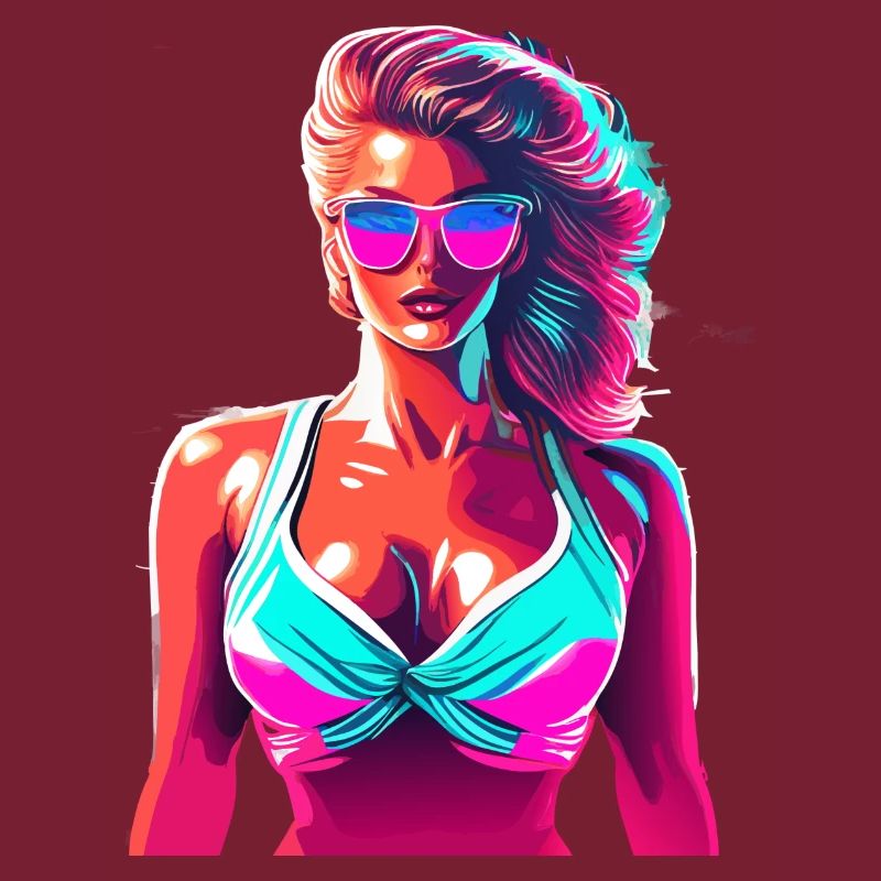 Fille de plage