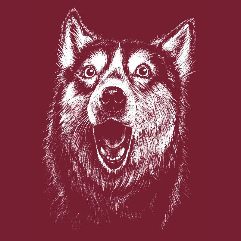 Dramatic Husky