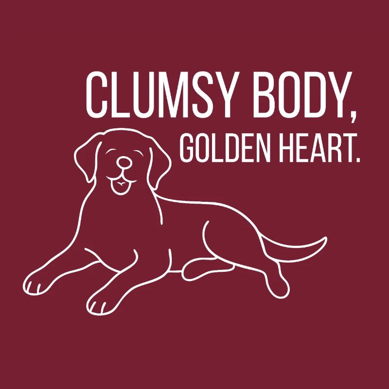 Labrador mit Humor