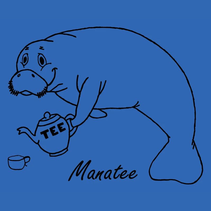 Manatee likes tea