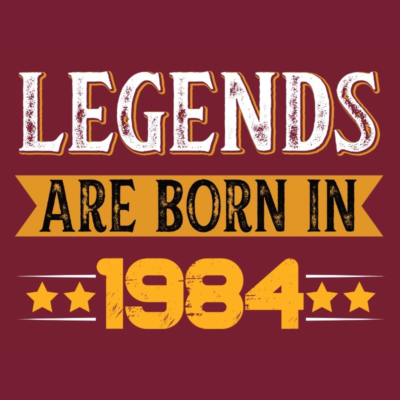 Legenden Seit 1984 Geburtstagsthema