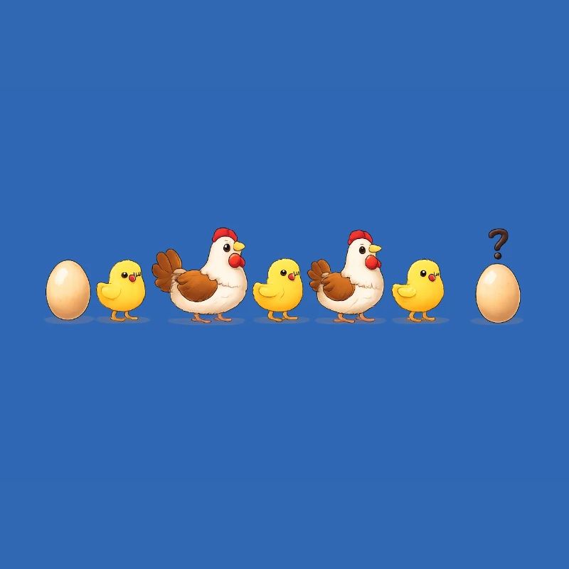 Evolution Ei-Küken-Henne-Darwin