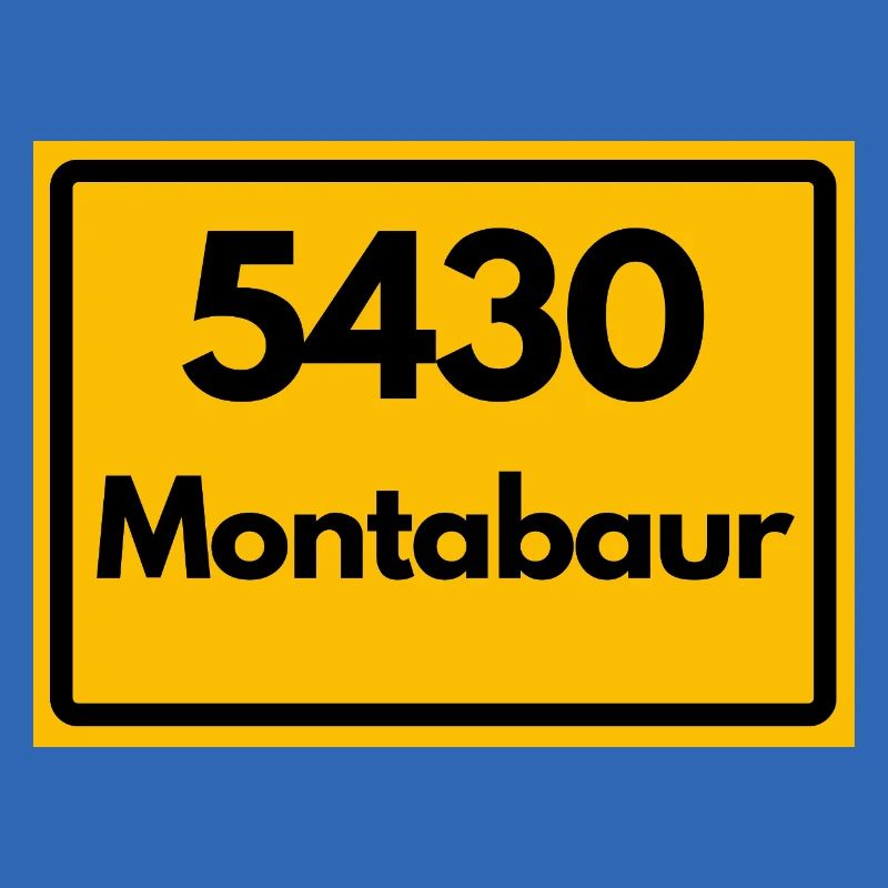 ANCIEN CODE POSTAL RETRO 5430 MONTABAUR