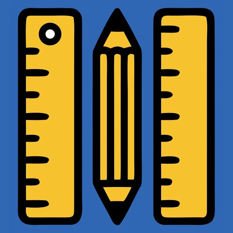 Règles-stylo dessinant l’architecture
