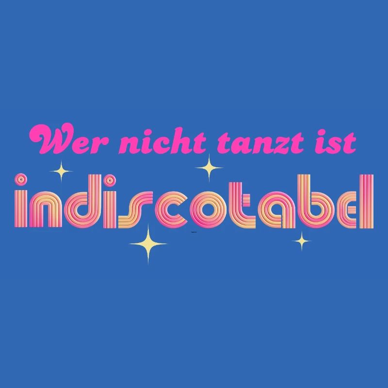 'Who doesn't dance is indiscotabel' Disco Dancing