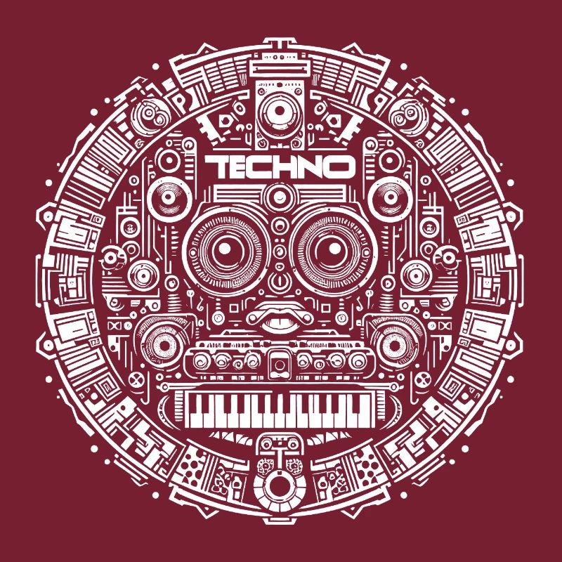Techno Music Logo