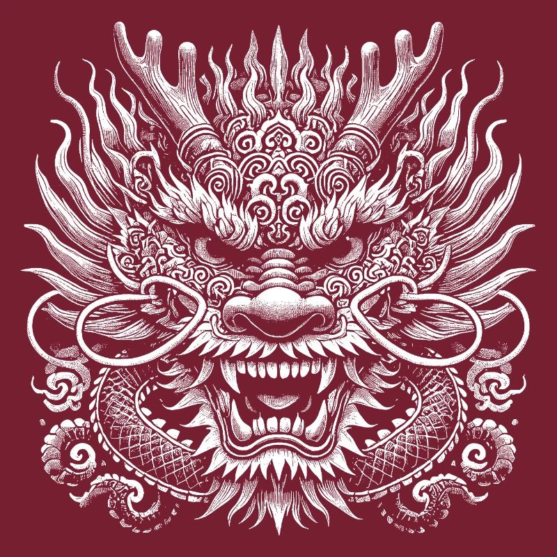 Masque de dragon