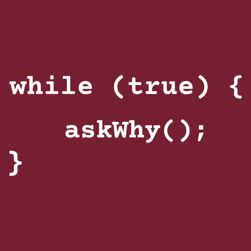 Loop of Overthinking Funny Coding Design Gift