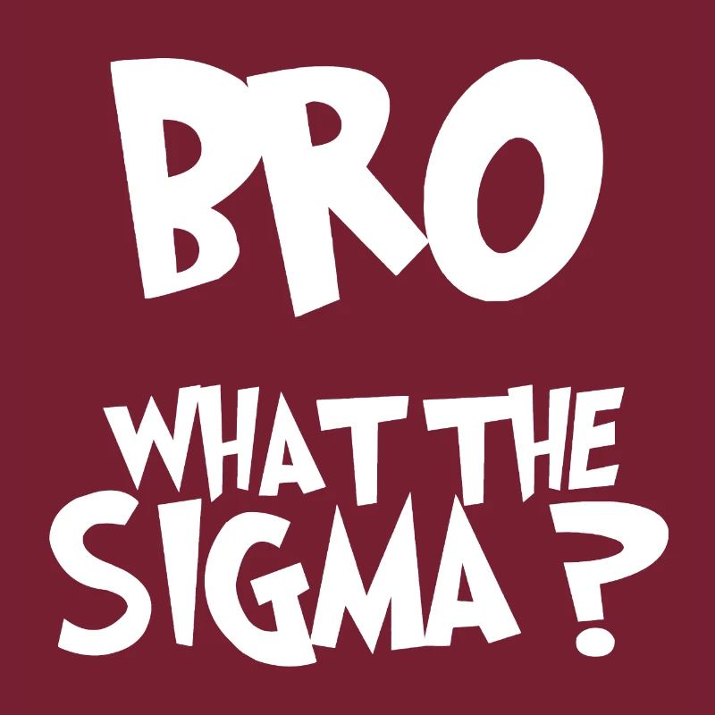 BRO What the sigma ?