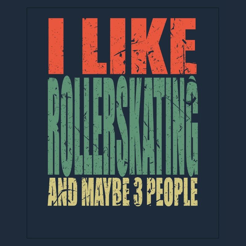 Rollerskating Spruch lustig