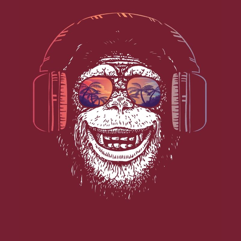 Affe Dj Kopfhörer