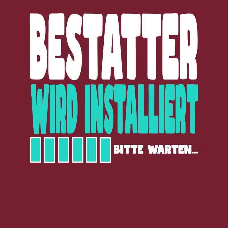 Bestatter wird installiert