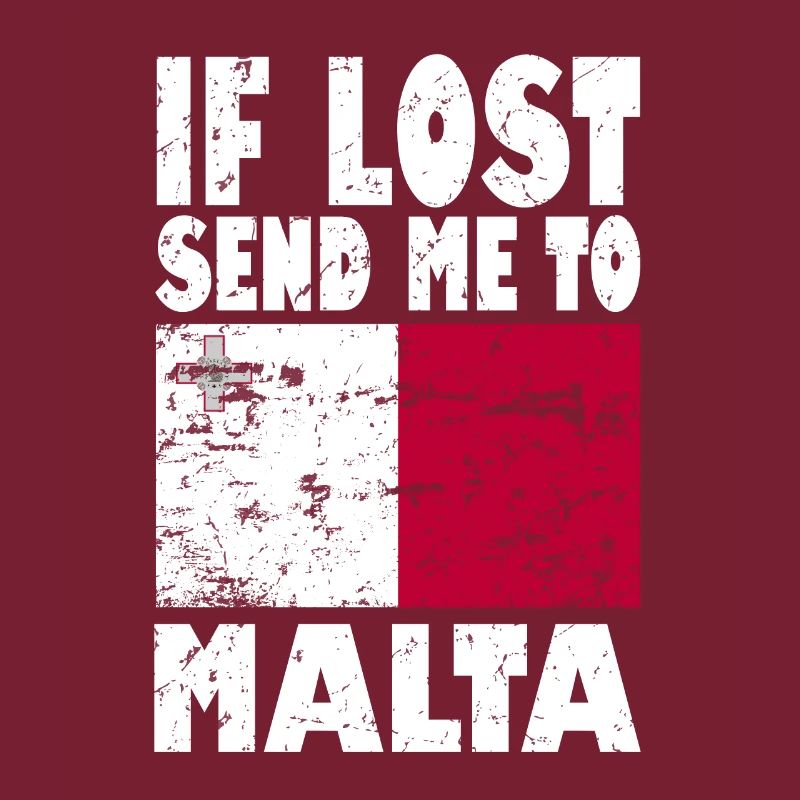 Malta Flagge Spruch