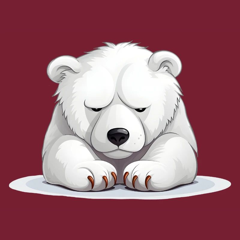 Grumpy Eisbär