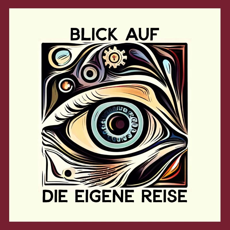 Blick auf die eigene Reise-beige