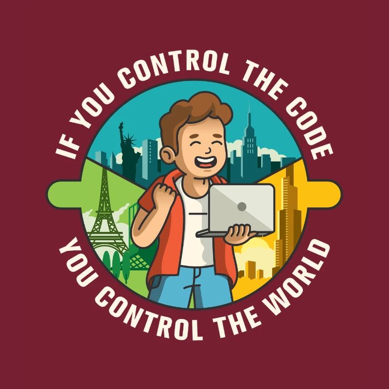 Wenn du den Code kontrollierst, kontrollierst du die Welt