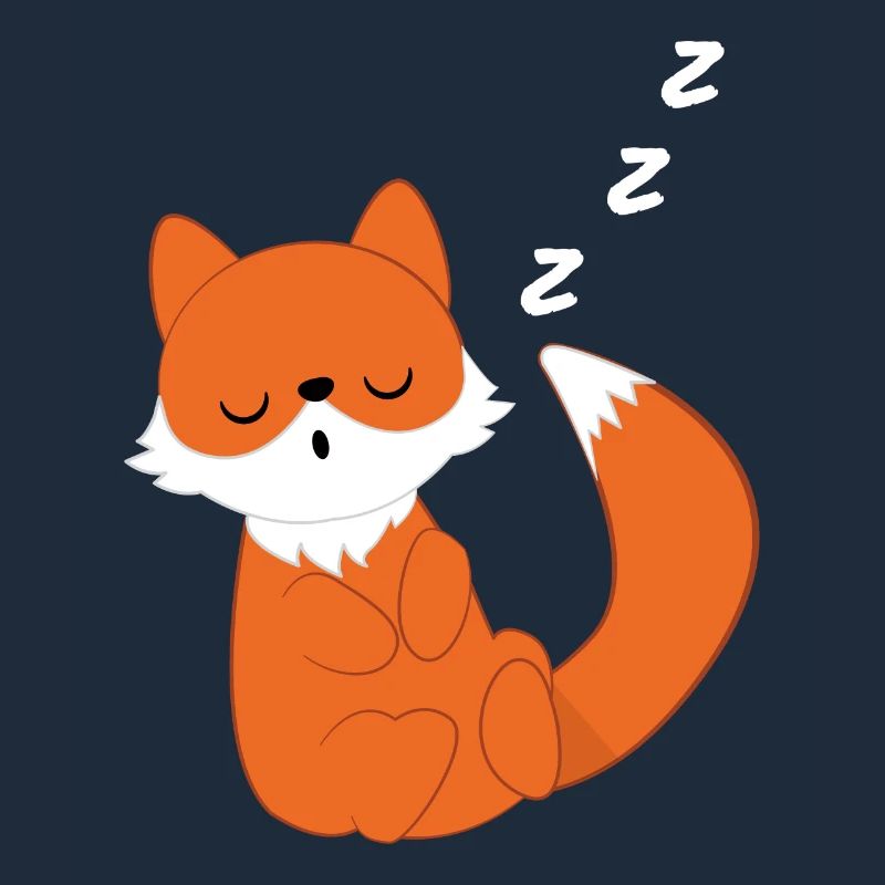 Fox - vixen - Fox lovers - sleeping