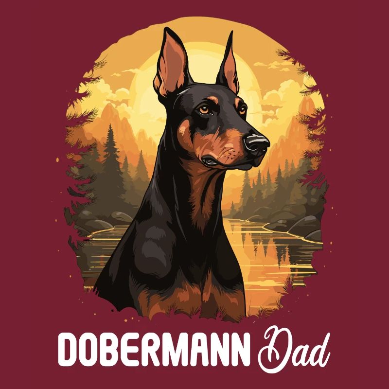 Hund Dobermann