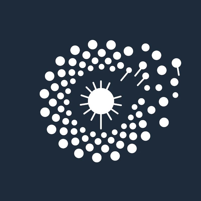Dandelion logo (white)