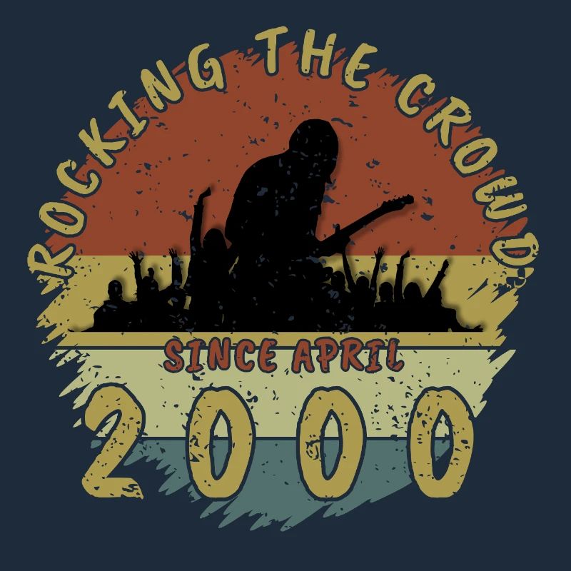 25. Geburtstag Rocking the crowd GIT 04/2000