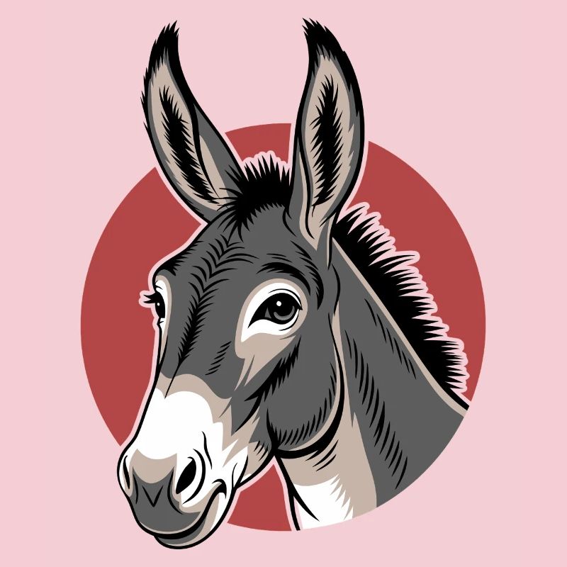 Âne Mule Cheval Ferme Élevage Fermier Mignon