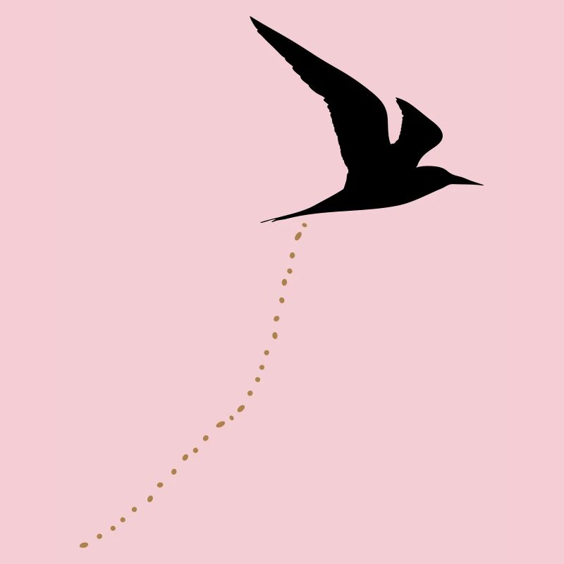 Kackvogel oiseaux merde oiseau merde 2c