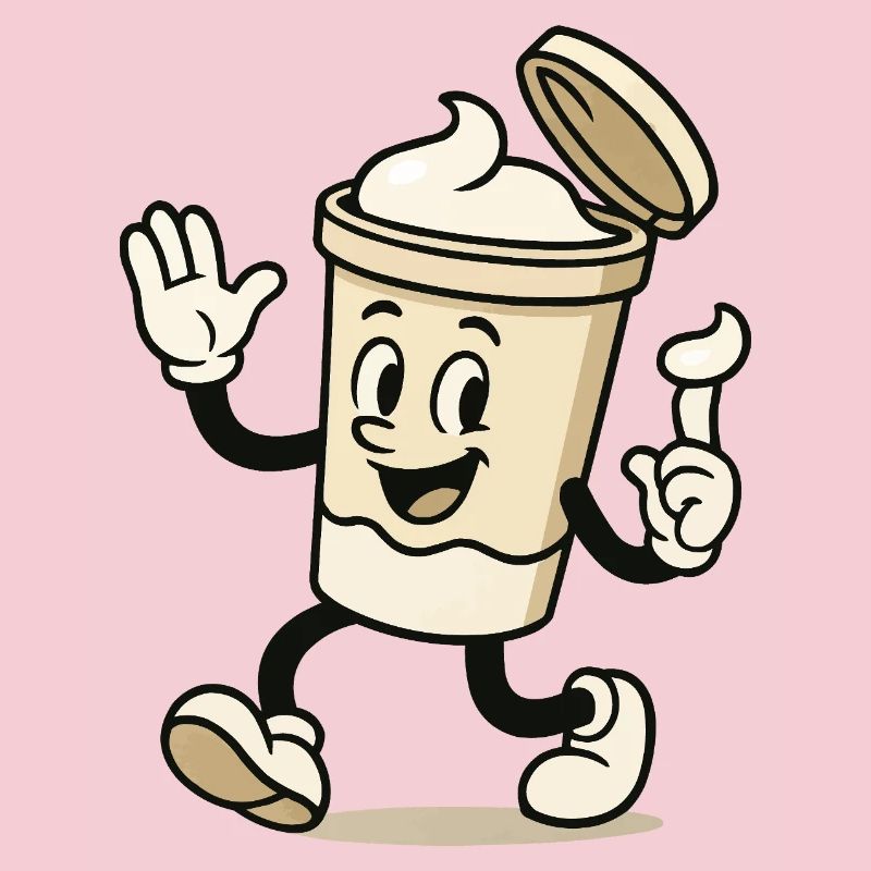 eiscreme becher comic