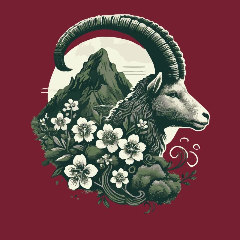 Steinbock Sternzeichen - Bergziege Astrologie