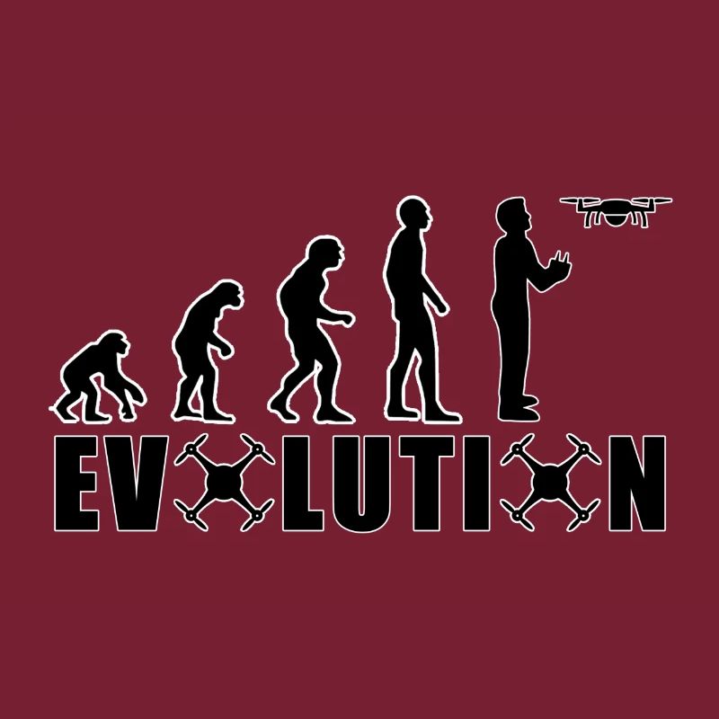 EVOLUTION DROHNE Geschenk Bodenpilot Fliegen